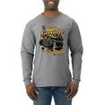 thumbnail image 1 of Wild Bobby, 1990 Vintage Garage Customs Hot Rod Classic Car Cars and Trucks Mens Long Sleeve Shirt, Heather Grey, 3XL, 1 of 3