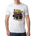 thumbnail image 1 of Wild Bobby, 1990 Vintage Garage Customs Hot Rod Classic Car Cars and Trucks Mens Premium Tri Blend T-Shirt, Heather White, X-Large, 1 of 3