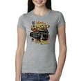 thumbnail image 1 of Wild Bobby, 1990 Vintage Garage Customs Hot Rod Classic Car Cars and Trucks Womens Slim Fit Junior Tee, Heather Grey, Medium, 1 of 3