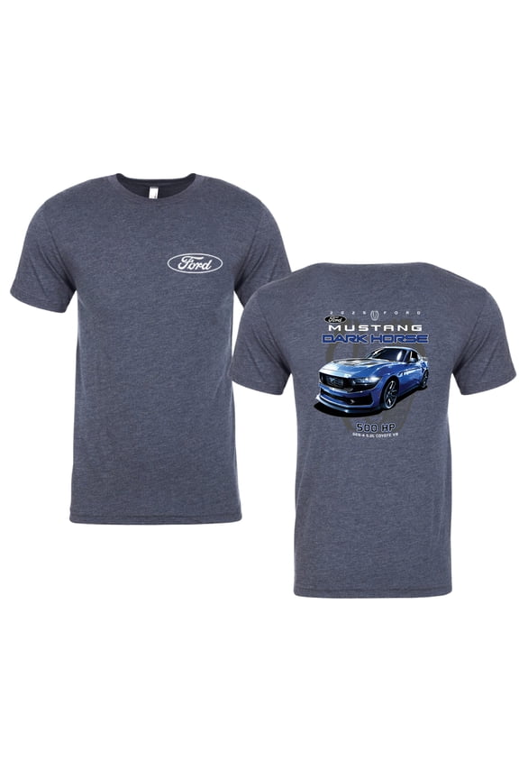 2025 Ford Mustang Dark Horse 500 HP 5.0L Men Premium Tri Blend Tee