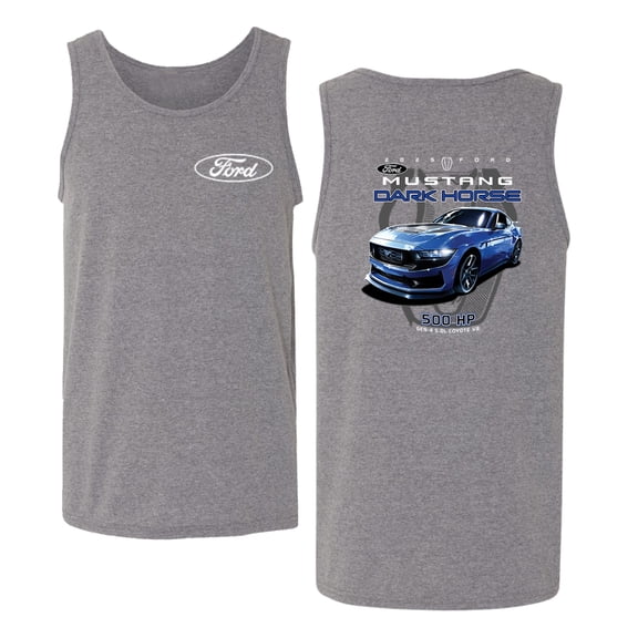 Wild Bobby 2025 Ford Mustang Dark Horse 500 HP 5.0L Men Tank Top