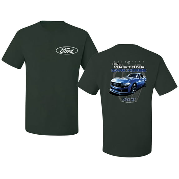 Wild Bobby 2025 Ford Mustang Dark Horse 500 HP 5.0L Men Tee