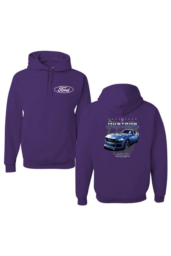 2025 Ford Mustang Dark Horse 500 HP 5.0L Unisex Hoodie Sweatshirt