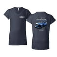 thumbnail image 1 of Wild Bobby 2025 Ford Mustang Dark Horse 500 HP 5.0L Women Standard V-Neck Tee, 1 of 5