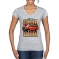 thumbnail image 1 of Wild Bobby '83 Ford Bronco II Women Standard V-Neck Tee, 1 of 6