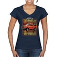 thumbnail image 1 of Wild Bobby '83 Ford Bronco II Women Standard V-Neck Tee, 1 of 6
