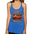 thumbnail image 1 of Wild Bobby '83 Ford Bronco II Women Tri-Blend Racerback Tank Top, 1 of 6