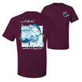 thumbnail image 1 of Wild Bobby, A Little Bait Catches a Large Fish Swordfish Fishing Graphic T-Shirt, 1 of 1