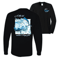 thumbnail image 1 of Wild Bobby, A Little Bait Catches a Large Fish Swordfish Fishing Mens Long Sleeve Shirt, 1 of 1