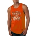 thumbnail image 1 of Wild Bobby, A Little Country, A Little Hood, Pop Culture, Men Graphic Tank Top, Orange, XX-Large, 1 of 4