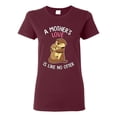 thumbnail image 1 of Wild Bobby A Mother's Love Is Like No Otter Women Graphic Tee, 1 of 6