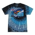 thumbnail image 1 of Wild Bobby, Abstract Wind Surfer with Dolphins, Animal Lover, Tie-Dye Tees, Evening Sky, Small, 1 of 3
