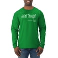 thumbnail image 1 of Wild Bobby, Ain't I Though? Sojourner Truth 1851, Mens Long Sleeve Tees, Kelly, Medium, 1 of 3