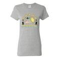 thumbnail image 1 of Wild Bobby All Star Cheerleading Megaphone Girl Sports Women Graphic Tee, Heather Grey, 3X-Large, 1 of 5