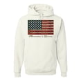 thumbnail image 1 of Wild Bobby, American Game Flag Baseball Bat, Sports, Unisex Graphic Hoodie Sweatshirt, White, 3XL, 1 of 3
