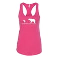 thumbnail image 1 of Wild Bobby Ancient Personal Trainers Funny Bear Chase Women Racerback Tank Top, 1 of 6
