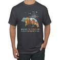 thumbnail image 1 of Wild Bobby, And Into The Forest I Go To Lose My Mind, Animal Lover, Men Graphic Tee, Charcoal, Medium, 1 of 4