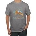 thumbnail image 1 of Wild Bobby, And Into The Forest I Go To Lose My Mind, Animal Lover, Men Graphic Tee, Heather Grey, 4X-Large, 1 of 4