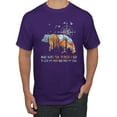 thumbnail image 1 of Wild Bobby, And Into The Forest I Go To Lose My Mind, Animal Lover, Men Graphic Tee, Purple, Medium, 1 of 4