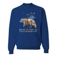 thumbnail image 1 of Wild Bobby, And Into The Forest I Go To Lose My Mind, Animal Lover, Unisex Crewneck Graphic Sweatshirt, Royal, Small, 1 of 4