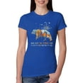 thumbnail image 1 of Wild Bobby, And Into The Forest I Go To Lose My Mind, Animal Lover, Women Slim Fit Junior Tee, Royal, Medium, 1 of 4