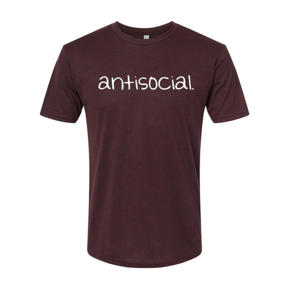 Wild Bobby Antisocial Men Premium Tri Blend Tee