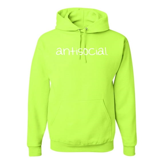 Wild Bobby Antisocial Unisex Hoodie Sweatshirt