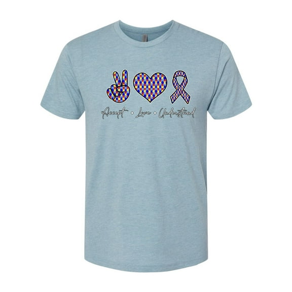 Wild Bobby Autism Accept Love Understand Autism Awareness Men Premium Tri Blend Tee