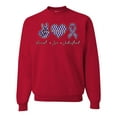 thumbnail image 1 of Wild Bobby Autism Accept Love Understand Autism Awareness Unisex Crewneck Sweatshirt, 1 of 6