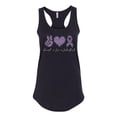 thumbnail image 1 of Wild Bobby Autism Accept Love Understand Autism Awareness Women Racerback Tank Top, 1 of 5