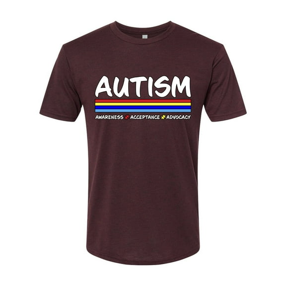 Wild Bobby Autism Awarness Acceptance Advocacy Autism Awareness Men Premium Tri Blend Tee