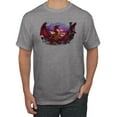 thumbnail image 1 of Wild Bobby, Awaken the Dragon Mythical Medieval Beast, Pop Culture, Men Graphic Tees, Heather Grey, 4XL, 1 of 3
