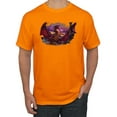 thumbnail image 1 of Wild Bobby, Awaken the Dragon Mythical Medieval Beast, Pop Culture, Men Graphic Tees, Orange, Medium, 1 of 3