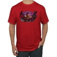 thumbnail image 1 of Wild Bobby, Awaken the Dragon Mythical Medieval Beast, Pop Culture, Men Graphic Tees, Red, Medium, 1 of 3