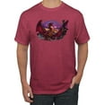 thumbnail image 1 of Wild Bobby, Awaken the Dragon Mythical Medieval Beast, Pop Culture, Men Graphic Tees, Vintage Heather Red, 4XL, 1 of 3