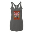thumbnail image 1 of Wild Bobby Back To Back Champions Kansas Fan Mascot Sports Women Tri-Blend Racerback Tank Top, Premium Heather, Small, 1 of 1
