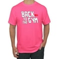 thumbnail image 1 of Wild Bobby, Back to The Gym Movie Logo Parody, Gym/Workout, Men Graphic Tee, Neon Pink, 5X-Large, 1 of 4