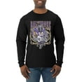 thumbnail image 1 of Wild Bobby, Baltimore Fan | BAL Fantasy Football ,Sports, Men Long Sleeve Shirt, Black, Small, 1 of 4