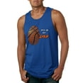 thumbnail image 1 of Wild Bobby, Basketball Fingerprint It's In My DNA, Sports, Men Graphic Tank Top, Royal, Small, 1 of 5