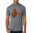 thumbnail image 1 of Wild Bobby, Basketball Fingerprint It's In My DNA, Sports, Men Premium Tri Blend Tee, Premium Heather, XX-Large, 1 of 5
