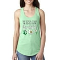 thumbnail image 1 of Wild Bobby, Be Your Own Kind of Beautiful Inspirational, Pop Culture, Women Racerback Tank Top, Mint, Large, 1 of 3