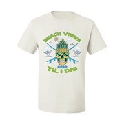 Wild Bobby Beach Vibes Till Die Men Tee