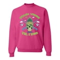 thumbnail image 1 of Wild Bobby Beach Vibes Till Die Unisex Crewneck Sweatshirt, 1 of 1