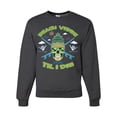 thumbnail image 1 of Wild Bobby Beach Vibes Till Die Unisex Crewneck Sweatshirt, 1 of 6