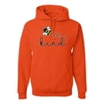 thumbnail image 1 of Wild Bobby, Bee Kind Motivational Inspirational Teachers, Pop Culture, Unisex Graphic Hoodie Sweatshirt, Orange, Small, 1 of 4