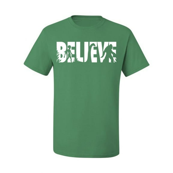 Wild Bobby Believe Bigfoot Aliens Men Tee