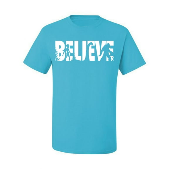 Wild Bobby Believe Bigfoot Aliens Men Tee