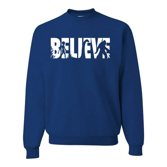 Wild Bobby Believe Bigfoot Aliens Unisex Crewneck Sweatshirt