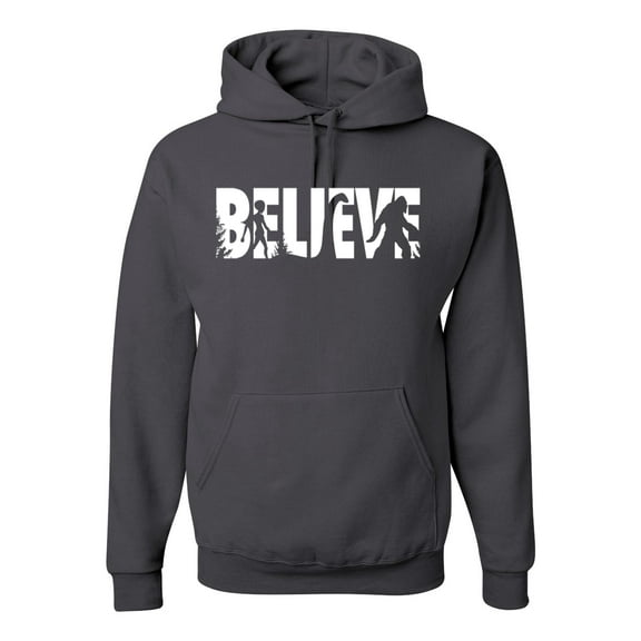 Wild Bobby Believe Bigfoot Aliens Unisex Hoodie Sweatshirt