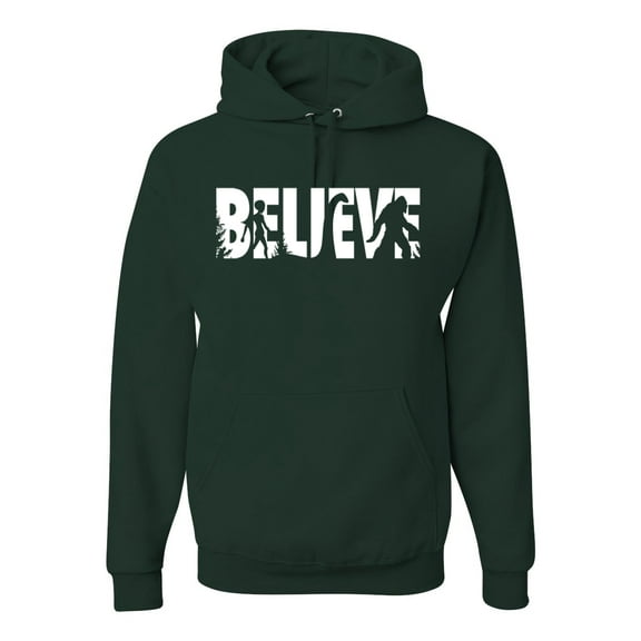Wild Bobby Believe Bigfoot Aliens Unisex Hoodie Sweatshirt